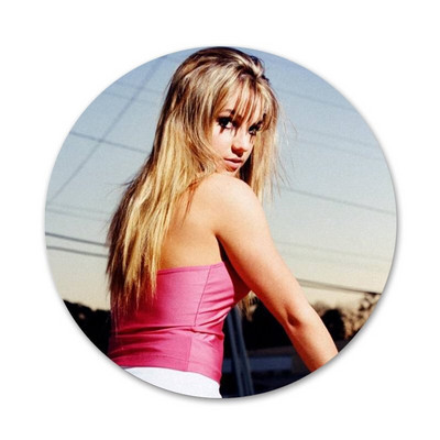 58 mm Britney Spears Ikone Igle Dekoracija znački Broševi Metalne značke za odjeću Dekoracija ruksaka