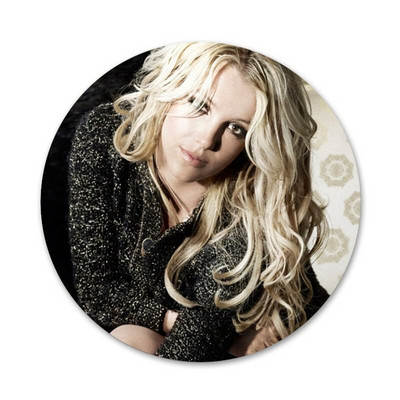 58 mm Britney Spears Ikone Igle Dekoracija znački Broševi Metalne značke za odjeću Dekoracija ruksaka