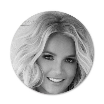 58 mm Britney Spears Ikone Igle Dekoracija znački Broševi Metalne značke za odjeću Dekoracija ruksaka