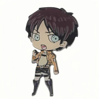 1 tk Loominguline Jaapani kuumavereline nägus animemärk Harajuku akrüülnõelaga pross Kasutage seljakoti lipsu kostüümikollektsiooni kingitus