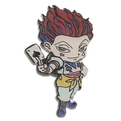1 tk Loominguline Jaapani kuumavereline nägus animemärk Harajuku akrüülnõelaga pross Kasutage seljakoti lipsu kostüümikollektsiooni kingitus