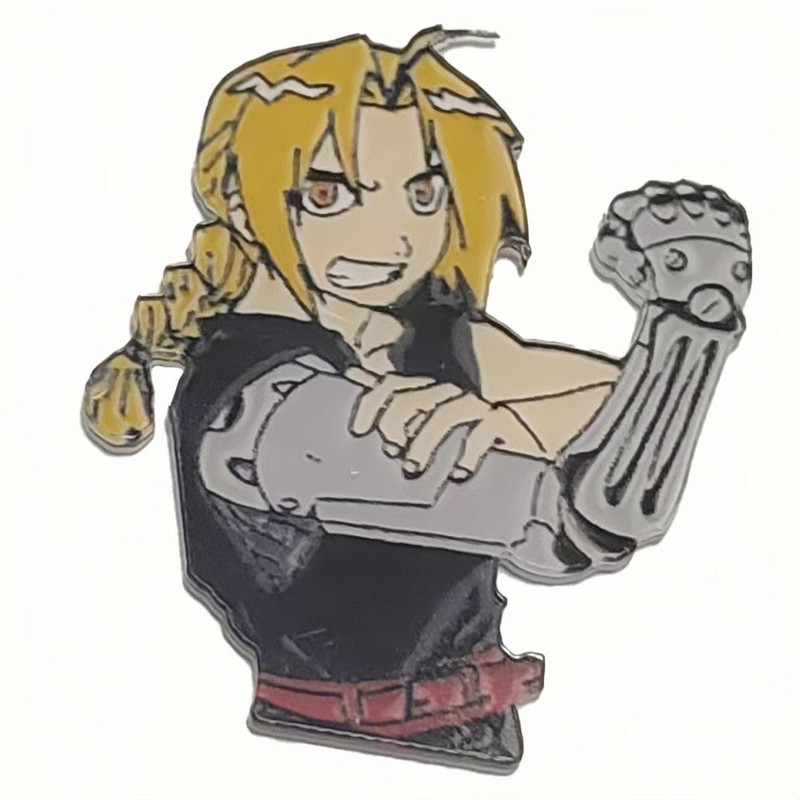 1 tk Loominguline Jaapani kuumavereline nägus animemärk Harajuku akrüülnõelaga pross Kasutage seljakoti lipsu kostüümikollektsiooni kingitus