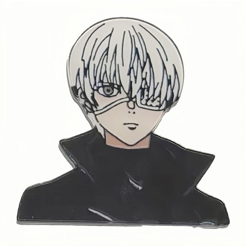 1 tk Loominguline Jaapani kuumavereline nägus animemärk Harajuku akrüülnõelaga pross Kasutage seljakoti lipsu kostüümikollektsiooni kingitus