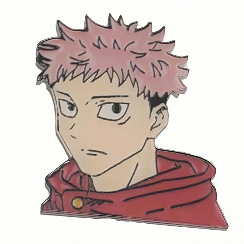 1 tk Loominguline Jaapani kuumavereline nägus animemärk Harajuku akrüülnõelaga pross Kasutage seljakoti lipsu kostüümikollektsiooni kingitus