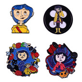 AD1339 Anime Slatke stvari Igle za revere Bedževi Broševi Odjeća Emajlirane igle Aktovke Ruksak Dodaci Ukrasni nakit Pokloni