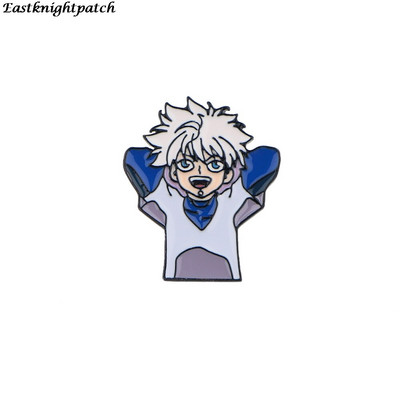 E2985 Smiješne anime metalne igle emajlirani broševi za žene muškarce igla za rever značka za ruksak traper igla