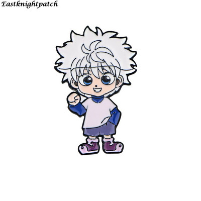 E2985 Smiješne anime metalne igle emajlirani broševi za žene muškarce igla za rever značka za ruksak traper igla