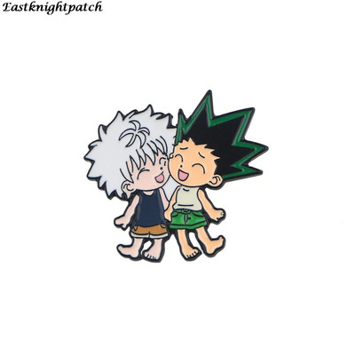 E2985 Smiješne anime metalne igle emajlirani broševi za žene muškarce igla za rever značka za ruksak traper igla