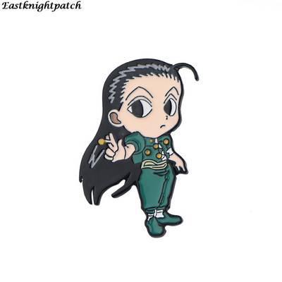 E2985 Smiješne anime metalne igle emajlirani broševi za žene muškarce igla za rever značka za ruksak traper igla