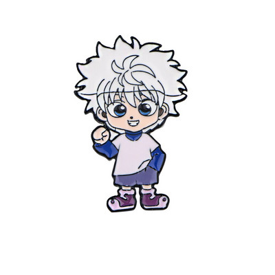 E3716 Japanski anime Stalni lovac Značke Manga Emajl Igle Broš za odjeću Igle za revere Nakit Pokloni Ruksak Dodaci