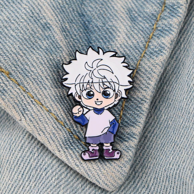 E3716 Japanski anime Stalni lovac Značke Manga Emajl Igle Broš za odjeću Igle za revere Nakit Pokloni Ruksak Dodaci
