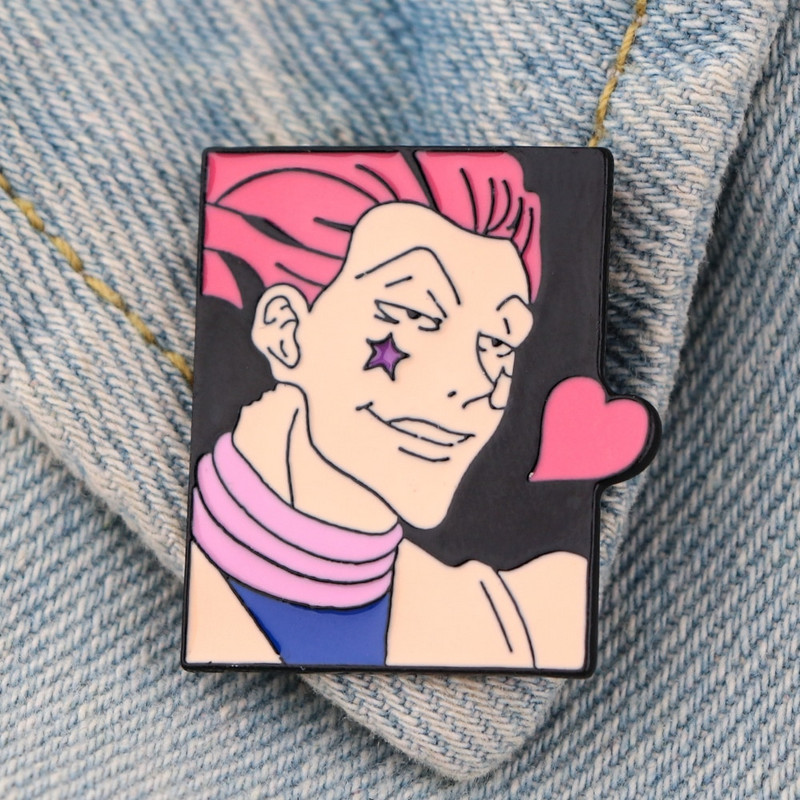 E3716 Japanski anime Stalni lovac Značke Manga Emajl Igle Broš za odjeću Igle za revere Nakit Pokloni Ruksak Dodaci