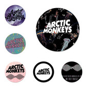 Arctic monkey Pop glazba Ikone Igle Dekoracija značke Broševi Metalne značke Za odjeću Dekoracija ruksaka 58 mm