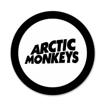 Arctic monkey Εικονίδια ποπ μουσικής Καρφίτσες Διακοσμητικό σήμα Καρφίτσες Μεταλλικές κονκάρδες για ρούχα Διακόσμηση σακιδίου πλάτης 58mm