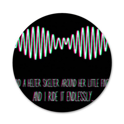 Arctic monkey Pop glazba Ikone Igle Dekoracija značke Broševi Metalne značke Za odjeću Dekoracija ruksaka 58 mm