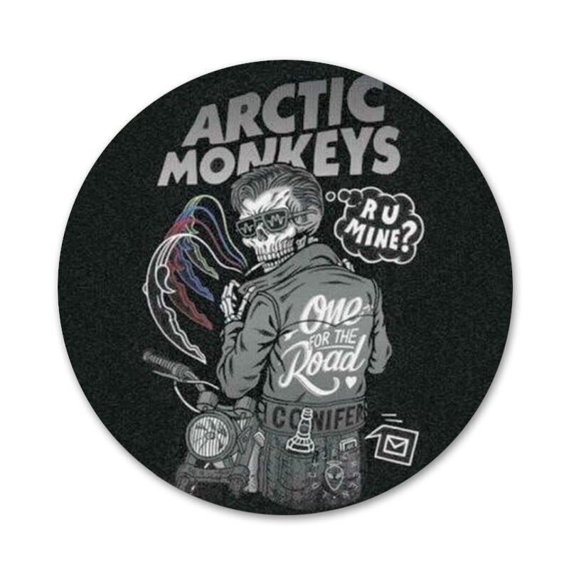 Arctic monkey Pop glazba Ikone Igle Dekoracija značke Broševi Metalne značke Za odjeću Dekoracija ruksaka 58 mm