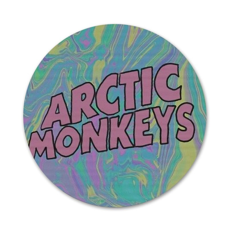 Arctic monkey Pop glazba Ikone Igle Dekoracija značke Broševi Metalne značke Za odjeću Dekoracija ruksaka 58 mm