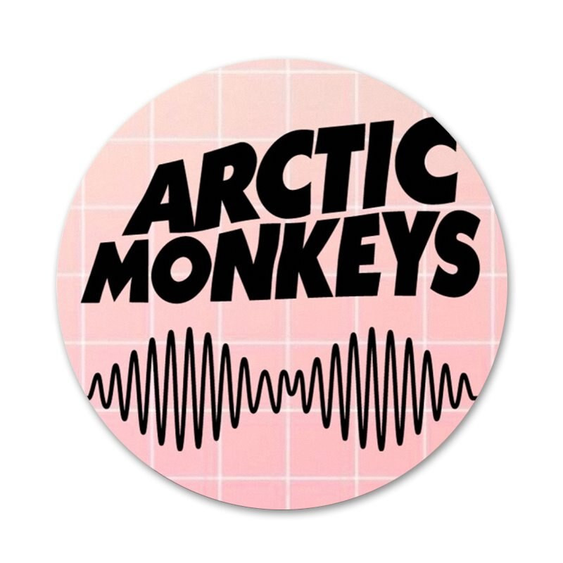 Arctic monkey Pop glazba Ikone Igle Dekoracija značke Broševi Metalne značke Za odjeću Dekoracija ruksaka 58 mm