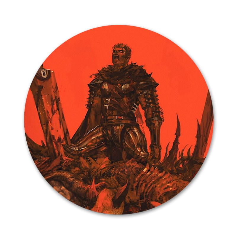 58mm Anime Berserk Guts Badge Broșă Pin Accesorii Pentru Haine Rucsac Decorare cadou