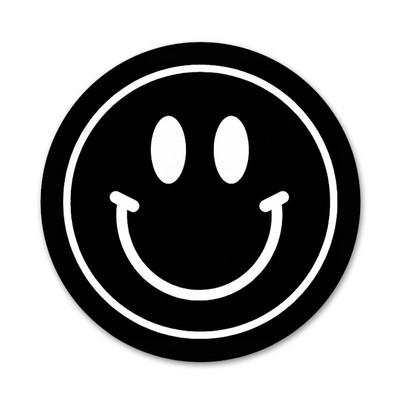 Kurb rõõmus nägu Ikoonid Nõelad Märgi kaunistus Prossid Metallist rinnamärgid riiete jaoks Seljakoti kaunistus 58mm