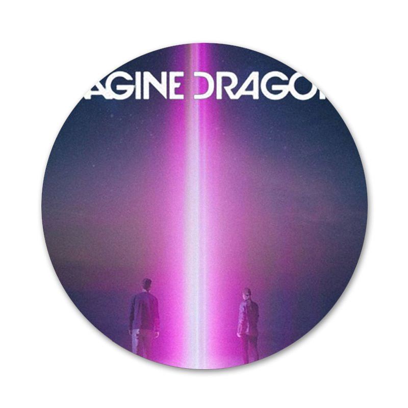 kujutage ette draakonid öömuusika isetegemine värviline trükkimine märk Pross Pin Aksessuaarid riiete jaoks Seljakott Kaunistus kingitus