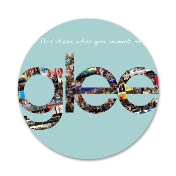 Μιούζικαλ TV Glee Badge Καρφίτσα Αξεσουάρ καρφίτσας για ρούχα Σακίδιο πλάτης Διακόσμηση δώρο 58mm