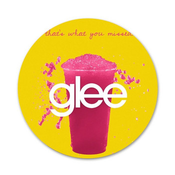 Музикална телевизия Glee Badge Брошка Аксесоари за игли за дрехи Декорация на раница Подарък 58 мм