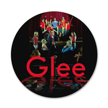 Μιούζικαλ TV Glee Badge Καρφίτσα Αξεσουάρ καρφίτσας για ρούχα Σακίδιο πλάτης Διακόσμηση δώρο 58mm