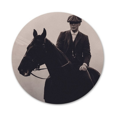 Nauji atvykę Peaky Blinders Thomas Shelby Ženkliukas Sagės Smeigtukai Priedai drabužiams Kuprinės papuošimo dovana