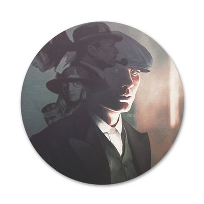 Nauji atvykę Peaky Blinders Thomas Shelby Ženkliukas Sagės Smeigtukai Priedai drabužiams Kuprinės papuošimo dovana
