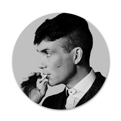 Nauji atvykę Peaky Blinders Thomas Shelby Ženkliukas Sagės Smeigtukai Priedai drabužiams Kuprinės papuošimo dovana