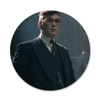 Nauji atvykę Peaky Blinders Thomas Shelby Ženkliukas Sagės Smeigtukai Priedai drabužiams Kuprinės papuošimo dovana