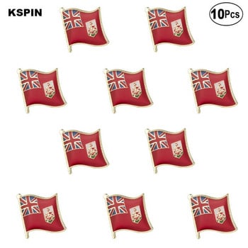 Accion Antifascista Flag Игла за ревер Значка на флаг Брошка Игли Значки 10 бр. Партида