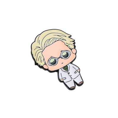 12kom/lot E3099 Anime metalne igle emajlirani broševi za žene muškarce igla za rever značka za ruksak traper igla modni broš