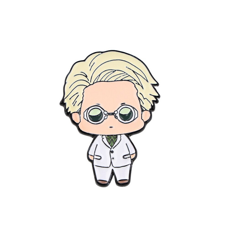 12kom/lot E3099 Anime metalne igle emajlirani broševi za žene muškarce igla za rever značka za ruksak traper igla modni broš