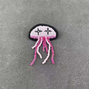 Posebna ponuda Ručni vez FashionCrab / leptir / šešir Značka za DIY torba kaput cipele broš broš