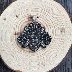 Posebna ponuda Ručni vez FashionCrab / leptir / šešir Značka za DIY torba kaput cipele broš broš