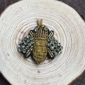 Posebna ponuda Ručni vez FashionCrab / leptir / šešir Značka za DIY torba kaput cipele broš broš