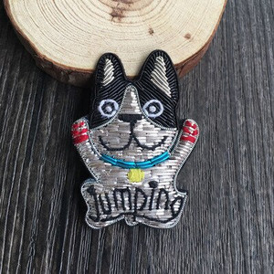 Posebna ponuda Ručni vez FashionCrab / leptir / šešir Značka za DIY torba kaput cipele broš broš