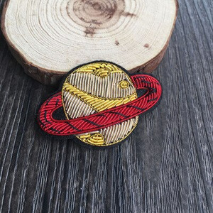 Posebna ponuda Ručni vez FashionCrab / leptir / šešir Značka za DIY torba kaput cipele broš broš