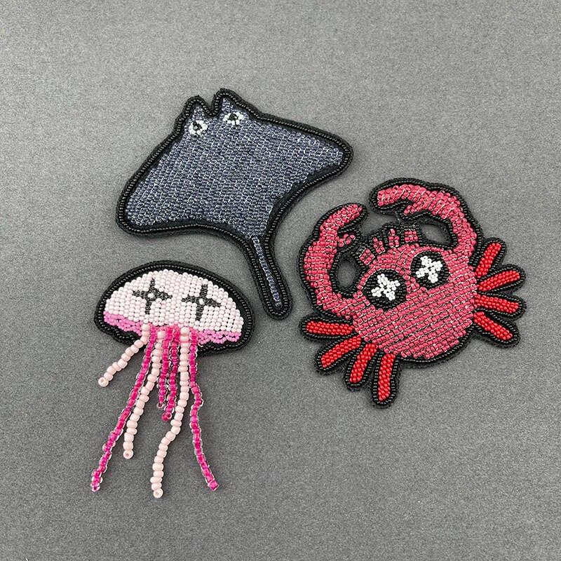 Posebna ponuda Ručni vez FashionCrab / leptir / šešir Značka za DIY torba kaput cipele broš broš