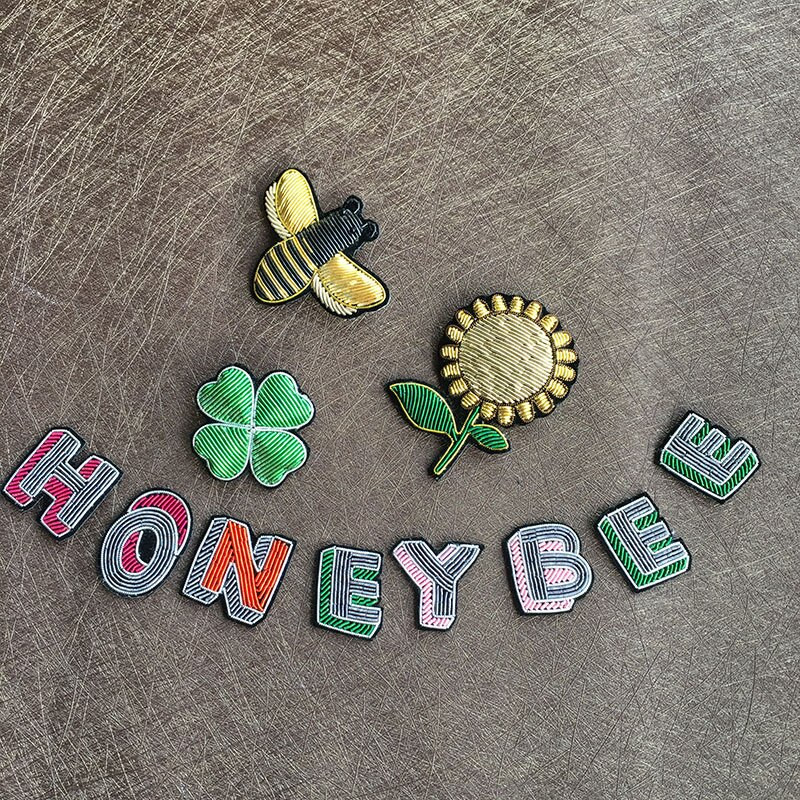 Posebna ponuda Ručni vez FashionCrab / leptir / šešir Značka za DIY torba kaput cipele broš broš