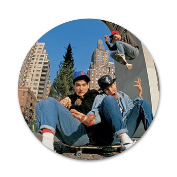 Beastie Boys Hip Hop Golden Age καρφίτσα Cosplay Badge Αξεσουάρ για Ρούχα Δώρο Διακόσμηση σακιδίου πλάτης