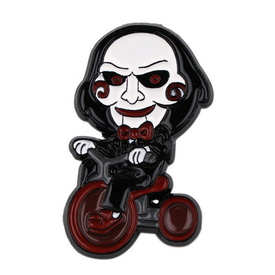 AD1134 Patchfan Anime Demon Slayer Couple Μεταλλικές καρφίτσες Καρφίτσες από σμάλτο για γυναίκες Ανδρικές καρφίτσες με πέτο σακίδιο σακίδιο τζιν καρφίτσα