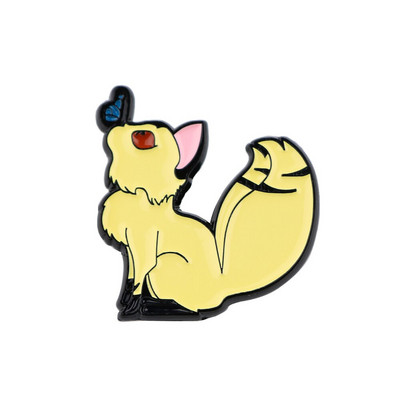 AD1134 Patchfan Anime Demon Slayer Couple Μεταλλικές καρφίτσες Καρφίτσες από σμάλτο για γυναίκες Ανδρικές καρφίτσες με πέτο σακίδιο σακίδιο τζιν καρφίτσα