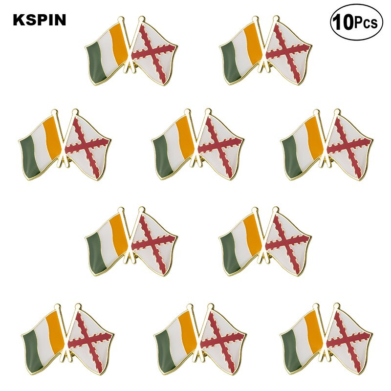 10 bucăți mult Dumnezeu, același regele, broșe pentru steagul pentru rever, insignă pentru steagul, broșă, ace, insigne