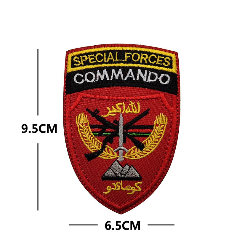 1 tk 3D tikandid Afganistani USA erikomando plaaster sõjalise lahingu taktikaline märk seljakott, müts, aplikatsioon, rõivakaunistus isetegemine