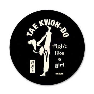 Naujas sportinis taekwondo Ženkliukas Sagės Smeigtukas Priedai drabužiams Kuprinės papuošimo dovana