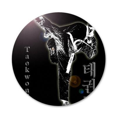 Naujas sportinis taekwondo Ženkliukas Sagės Smeigtukas Priedai drabužiams Kuprinės papuošimo dovana