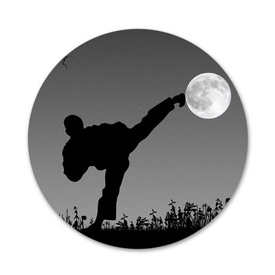 Naujas sportinis taekwondo Ženkliukas Sagės Smeigtukas Priedai drabužiams Kuprinės papuošimo dovana